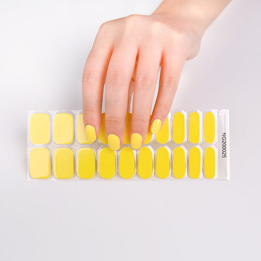 Adhesivos de Uñas Semipermanentes Coreanos con Base de Pegamento - Image 2