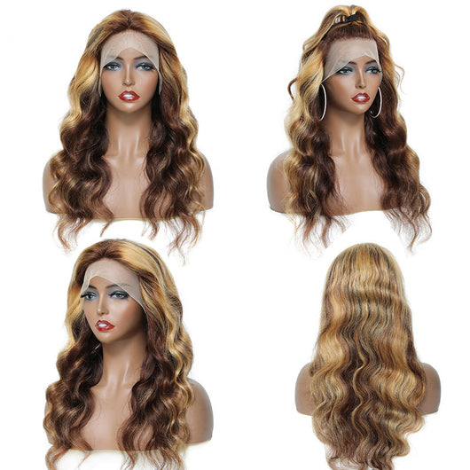 Peluca Frontal de Encaje P4 27 Cabello Natural Premium - Image 16