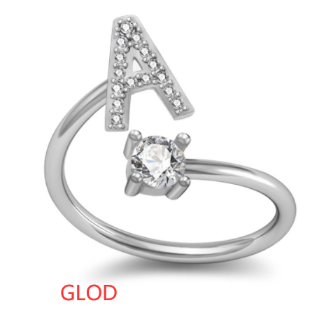 Anillos de Letras del Alfabeto Inglés - Image 32