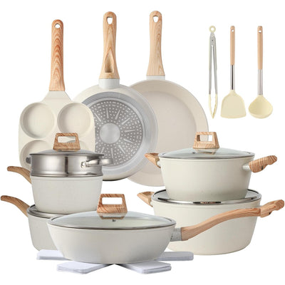 Juego de Ollas y Sartenes de Granito 21 Piezas para Cocina - Image 9