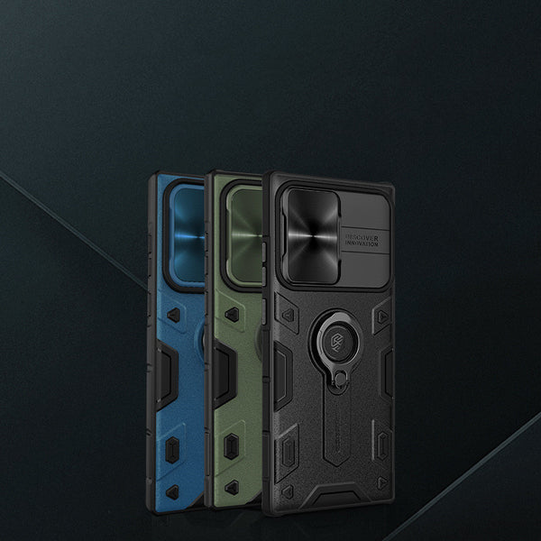 Funda para S22U con Protector de Lente Deslizable