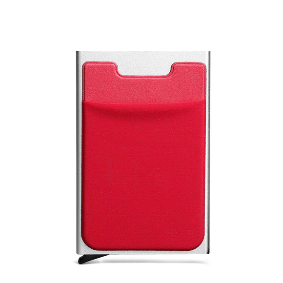 Billetera Automática Anti-Robo con Protección RFID para Tarjetas Bancarias