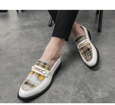 Zapatos Casuales de Cuero con Punta para Hombre - Image 35