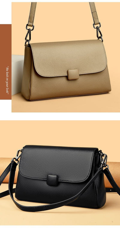 Bolso de Hombro para Mujer en Cuero Genuino - Diseño Versátil - Image 16