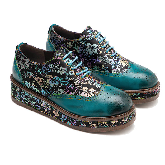 Zapatos Plataforma Retro Casuales con Altura para Mujer - Image 7