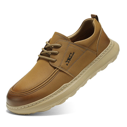 Zapatos Casuales de Cuero para Hombre - Diseño Versátil y Ligero - Image 9