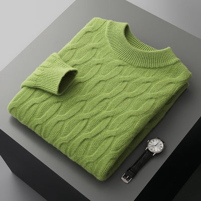 Suéter Cuello Alto Grueso para Hombre - Pullover Tejido Premium - Image 7