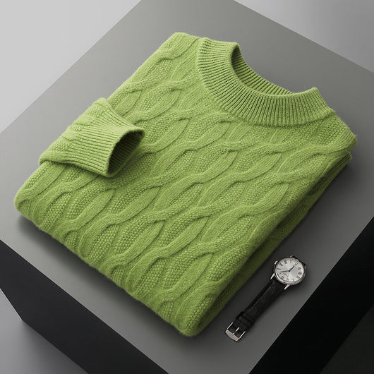 Suéter Cuello Alto Grueso para Hombre - Pullover Tejido Premium - Image 7