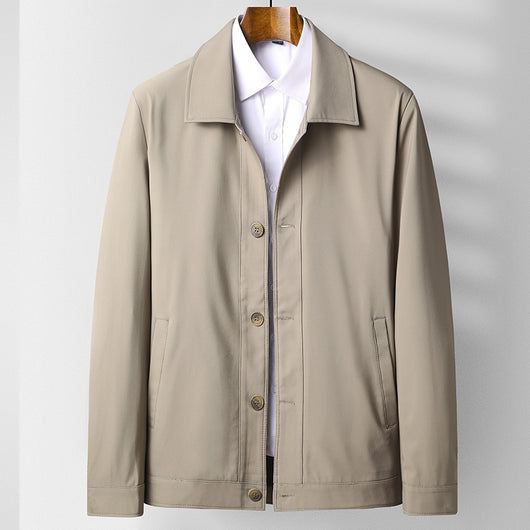 Camisa Casual de Solapa para Hombre Adulto - Primavera y Otoño - Image 10