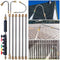 Conjunto De 10 Peças De Haste 40 Cm