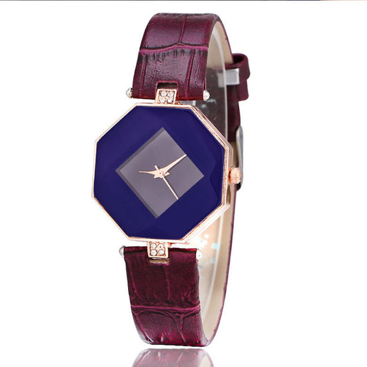 Reloj Elegante para Estudiante con Cristal Prismático y Esfera Pequeña - Image 4