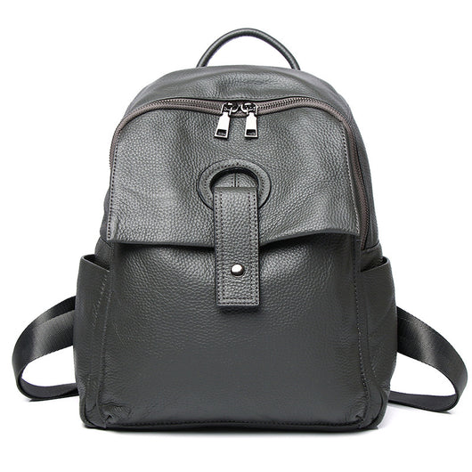 Mochila Bolso de Cuero Genuino para Mujer - Gran Capacidad y Estilo - Image 6