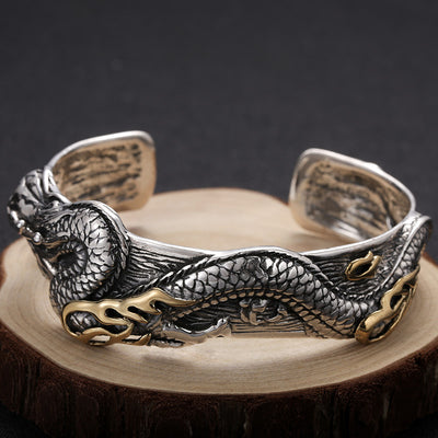 Pulsera Retro Marcasita Clásica Dominante Unisex - Image 8
