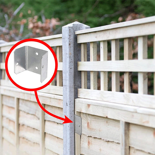 Soporte Metálico U-Clip para Placas de Cerca - Image 15