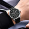 Reloj Cronógrafo Multifuncional de Acero Inoxidable para Hombre
