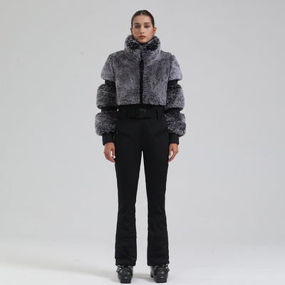 Traje de Esquí Integral para Mujer Térmico Impermeable - Image 6