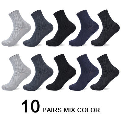 Calcetines Ejecutivos de Fibra de Bambú para Hombre Transpirables - Image 17