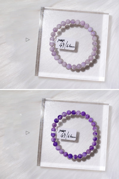 Pulsera de Sodalita Natural que Cambia a Púrpura con la Luz Solar - Image 9