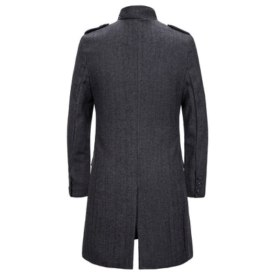 Abrigo Largo Espiga Europeo para Hombre - Image 10