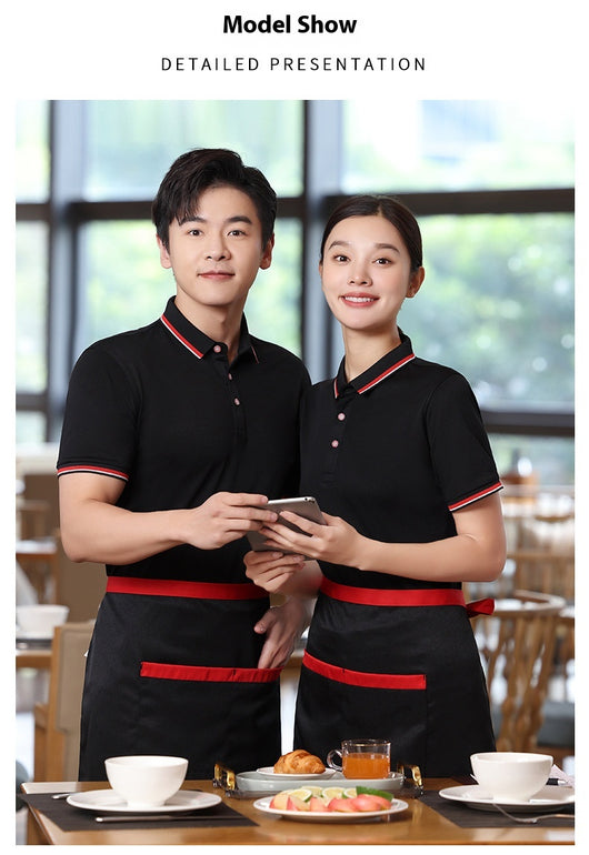 Uniforme de Mesero Verano - Ropa de Trabajo Profesional - Image 11