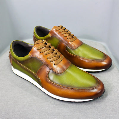 Zapatos de Cuero Esponjoso para Caballero con Suela de Goma - Image 10