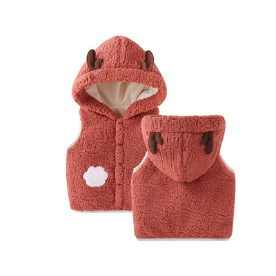 Chaleco Acolchado con Capucha para Niña - Abrigo Térmico Infantil - Image 6