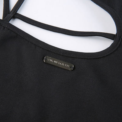 Crop Top Ajustado Cuello Redondo para Mujer - Image 24