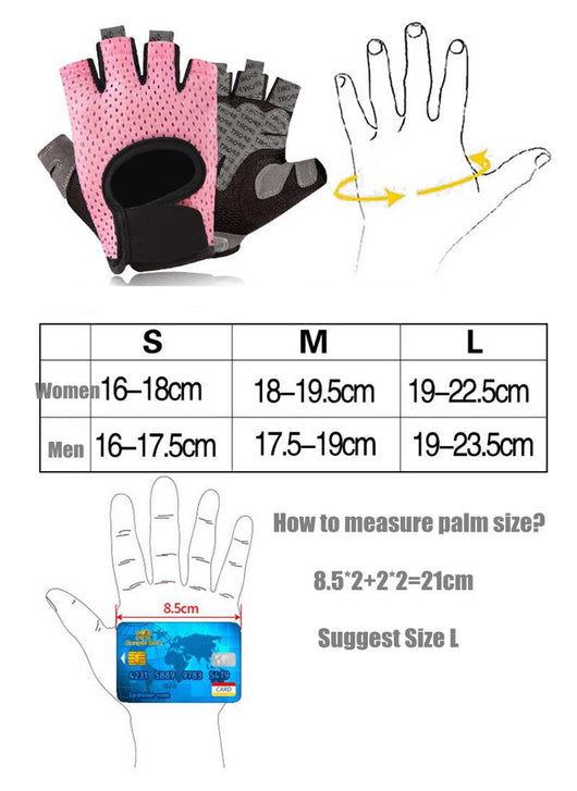 Guantes Deportivos de Medio Dedo para Hombre y Mujer - Image 6