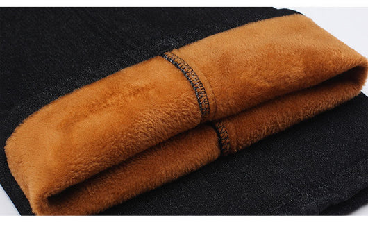 Pantalones Casuales de Cintura Alta con Cashmere y Stretch para Hombre - Image 8