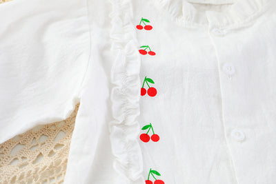 Conjunto de Falda y Pantalón Infantil Estilo Coreano Primavera - Image 6