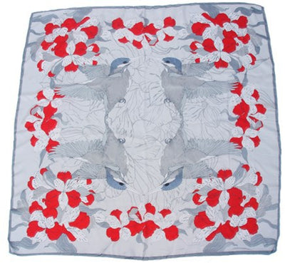 Pañuelos de Seda Estampados para Mujer - Hijab Versátil - Image 10