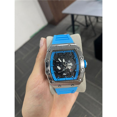 Reloj de Hombre Cilíndrico con Movimiento de Cuarzo Luminoso - Image 12