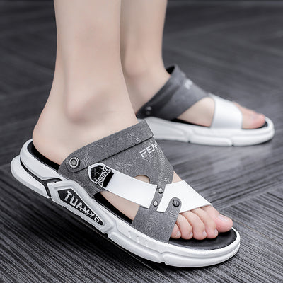 Sandalias de Cuero Impermeables para Hombre - Image 26