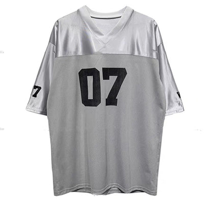 Blusa Americana de Manga Corta para Mujer - Image 5