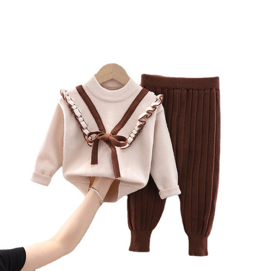 Suéter Infantil con Volantes para Niña - Pullover Otoño Invierno - Image 5