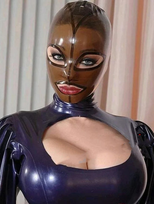 Máscara Latex Transparente Universal Coco Negro - Image 4