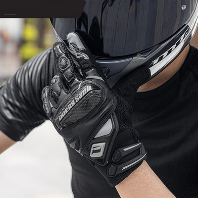Guantes de Motocicleta Táctiles con Protección Solar y Tecnología Anticalda - Image 11