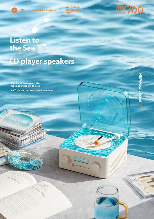 Equipo de Audio Retro All-in-One con Bluetooth, Reproductor de Vinilo y Pantalla Digital - Image 14