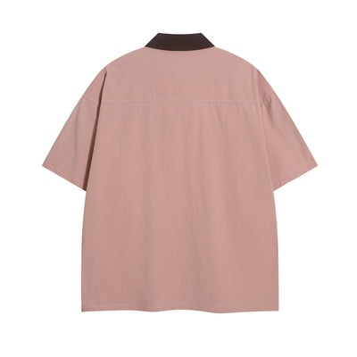 Camisa Bordada de Manga Corta Unisex - Image 4
