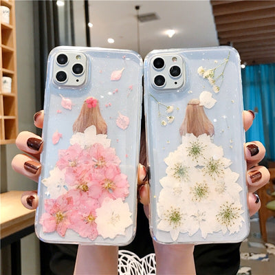Funda Protectora para Teléfono con Flores Preservadas en Resina Epoxi - Image 5