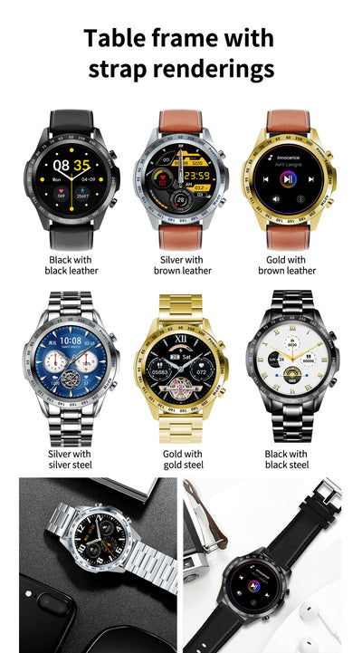 Reloj Inteligente Multifunción para Hombre con Bluetooth - Image 14