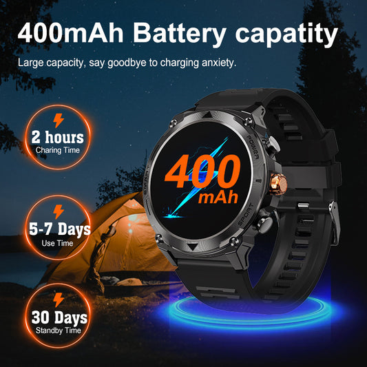 Reloj Deportivo Inteligente T53 con Llamadas Bluetooth, Pantalla AMOLED 1.43" y Monitoreo de Salud - Image 2