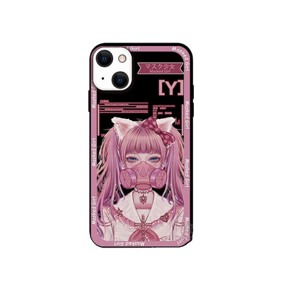 Funda para Teléfono Estilo Minimalista con Estampado de Chica - Image 11