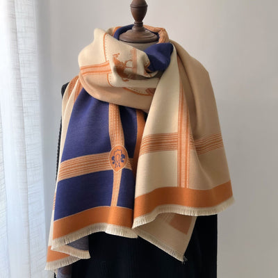 Pashmina Cálida Combinable en Cashmere Premium