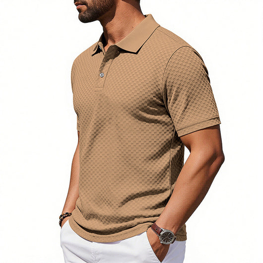 Polo Cuadros Hombre Transpirable Casual - Image 34