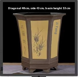 Maceta de Cerámica Púrpura Extragrande para Plantas de Interior - Image 15