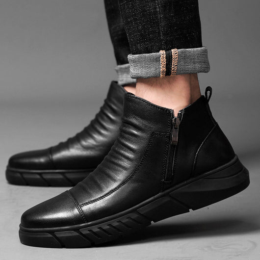 Zapatos de Cuero Genuino Térmicos para Hombre - Image 10