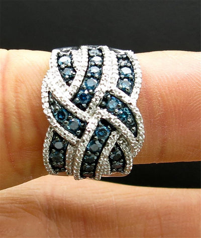 Anillo de Zafiro Elegante - Diseño Europeo y Americano de Tendencia - Image 7
