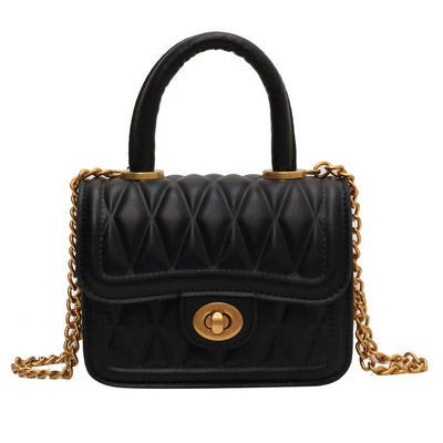 Bolso Bandolera Mujer con Cadena de Diamantes - Diseño Versátil - Image 7