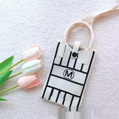 Bolso Bandolera Ligero de Rayas para Mujer - Diseño Versátil Todo Clima - Image 4